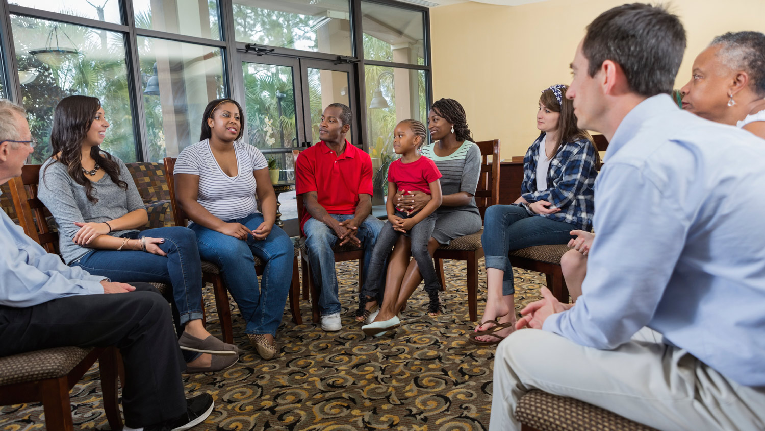 Group Group counselling session