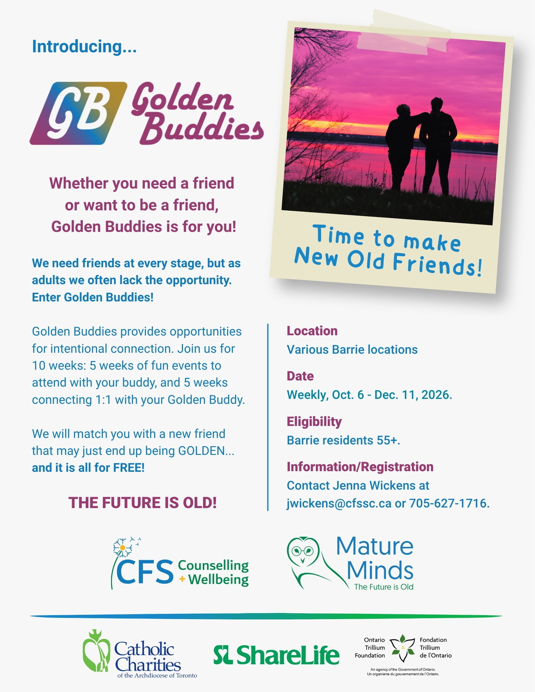 Poster for CFS's Male Survivors of Sexual Abuse program.